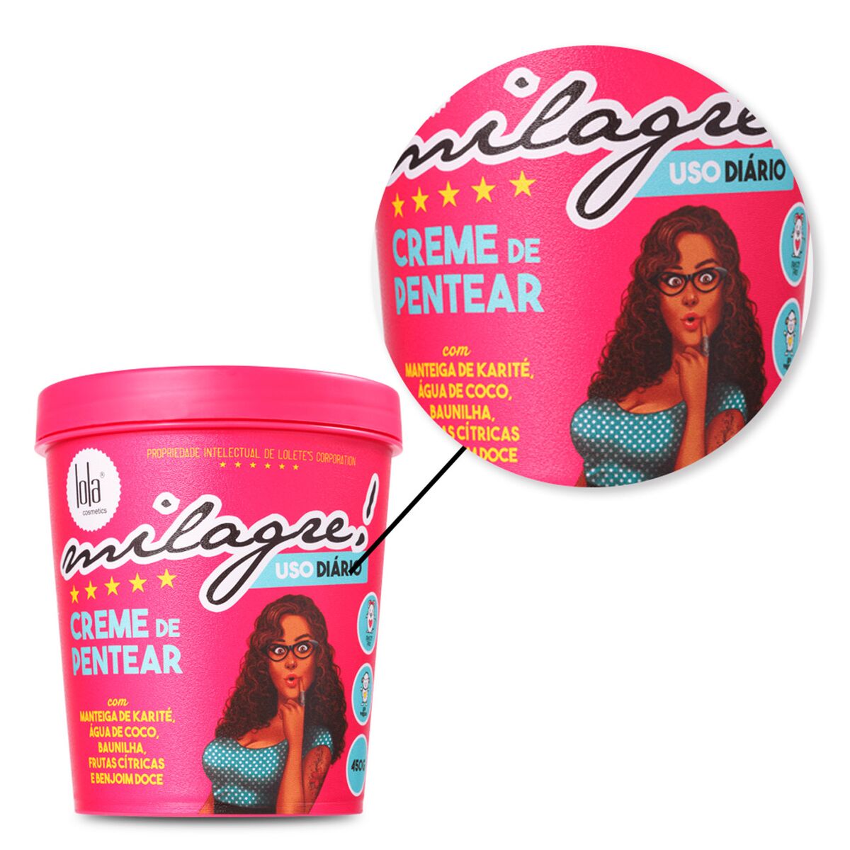 Modelējošs Krēms Lola Cosmetics Miracle 450 g